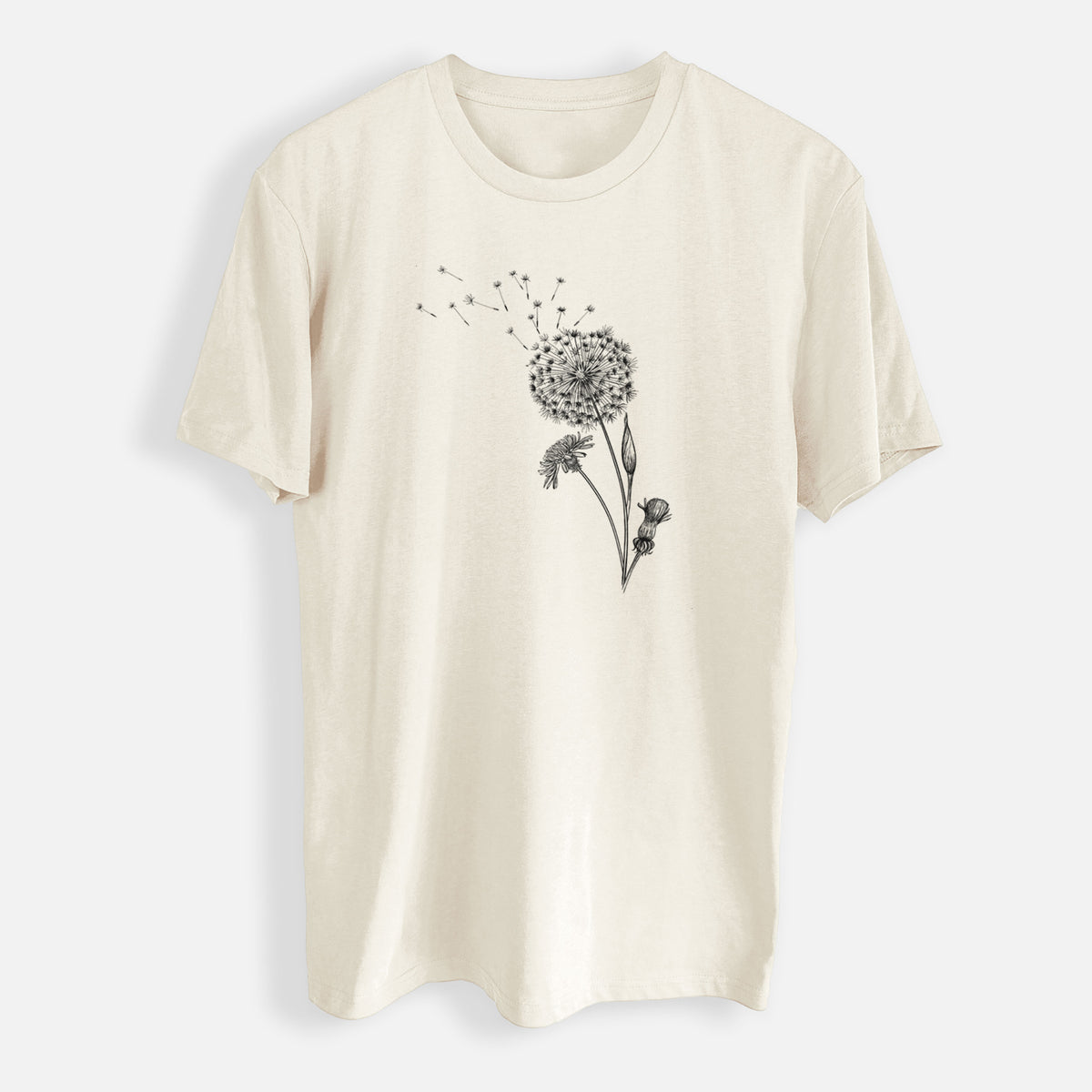 Common Dandelion - Taraxacum officinale - Mens Everyday Staple Tee