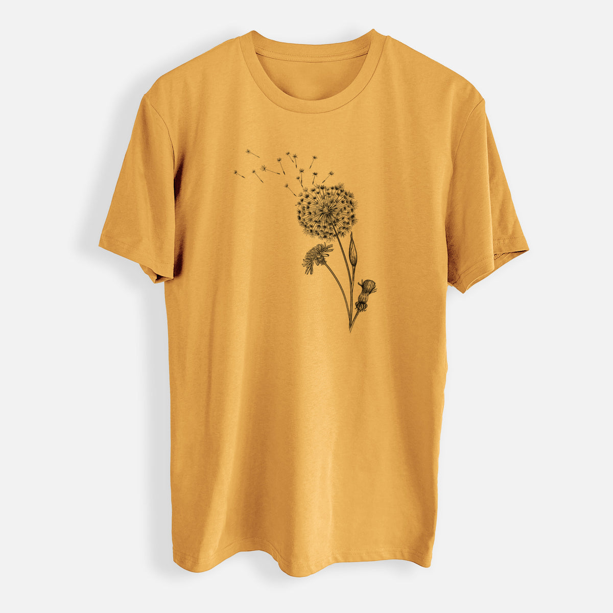 Common Dandelion - Taraxacum officinale - Mens Everyday Staple Tee