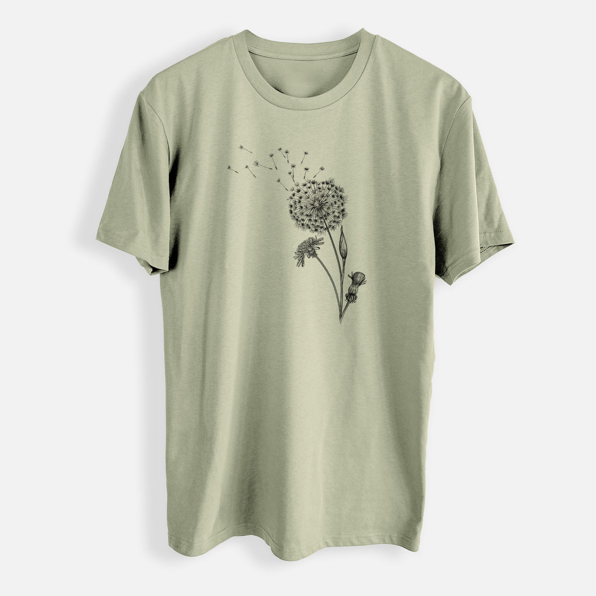 Common Dandelion - Taraxacum officinale - Mens Everyday Staple Tee