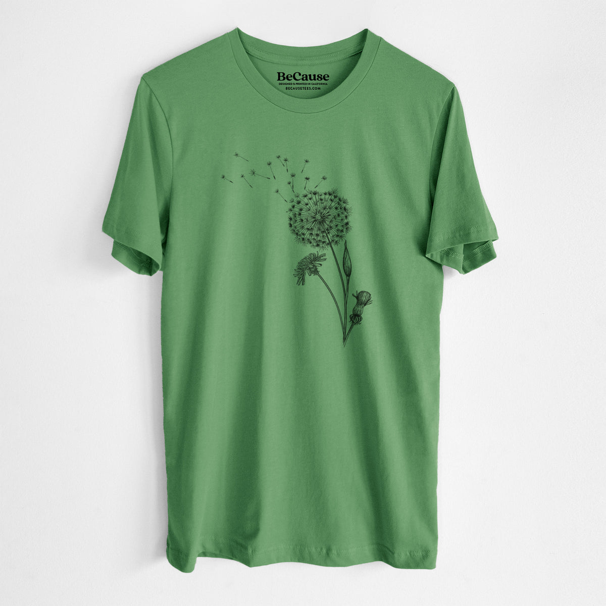 Common Dandelion - Taraxacum officinale - Lightweight 100% Cotton Unisex Crewneck