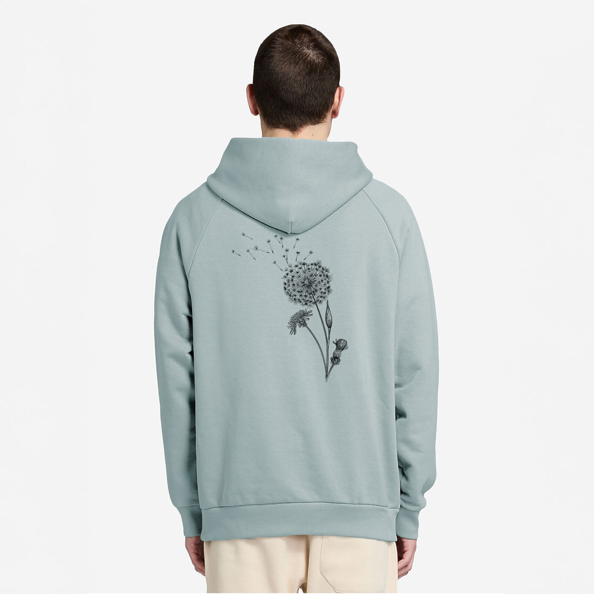Common Dandelion - Taraxacum officinale - UltraLuxe Heavyweight French Terry Hoodie