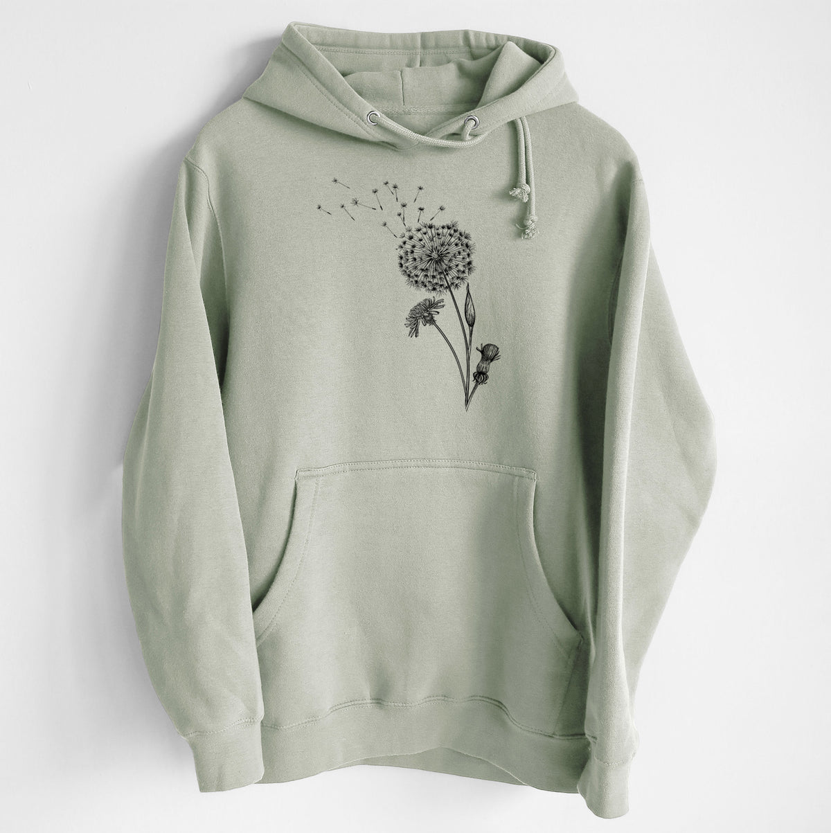 Common Dandelion - Taraxacum officinale - Heavyweight Fleece Hoodie