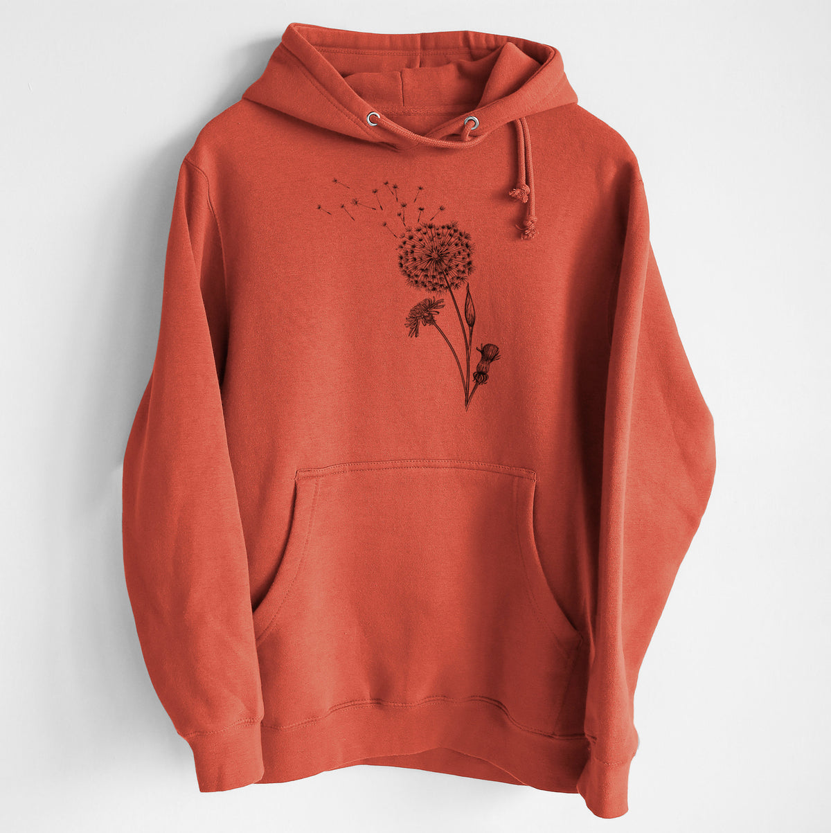 Common Dandelion - Taraxacum officinale - Heavyweight Fleece Hoodie