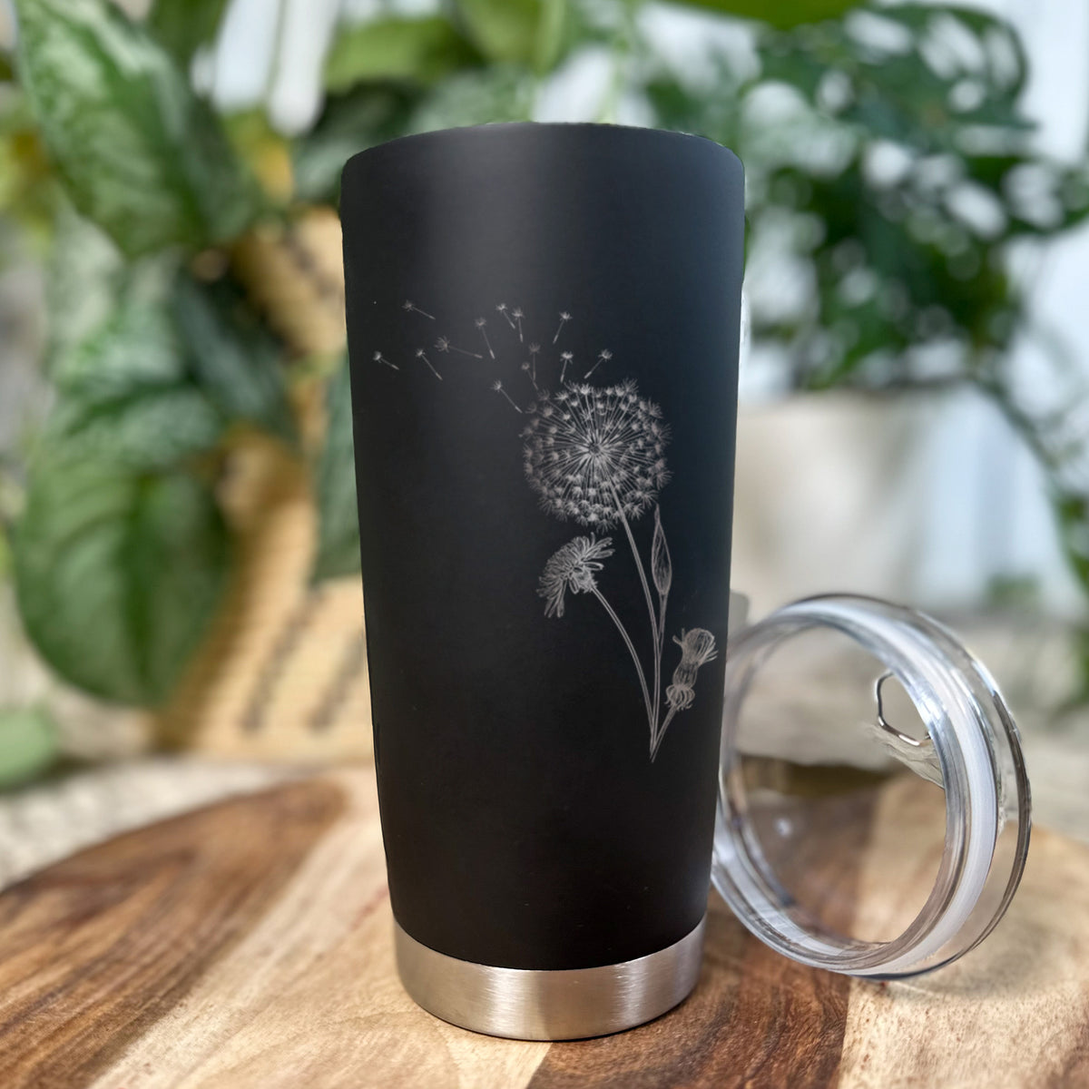 Common Dandelion - Taraxacum officinale - 20oz Polar Insulated Tumbler