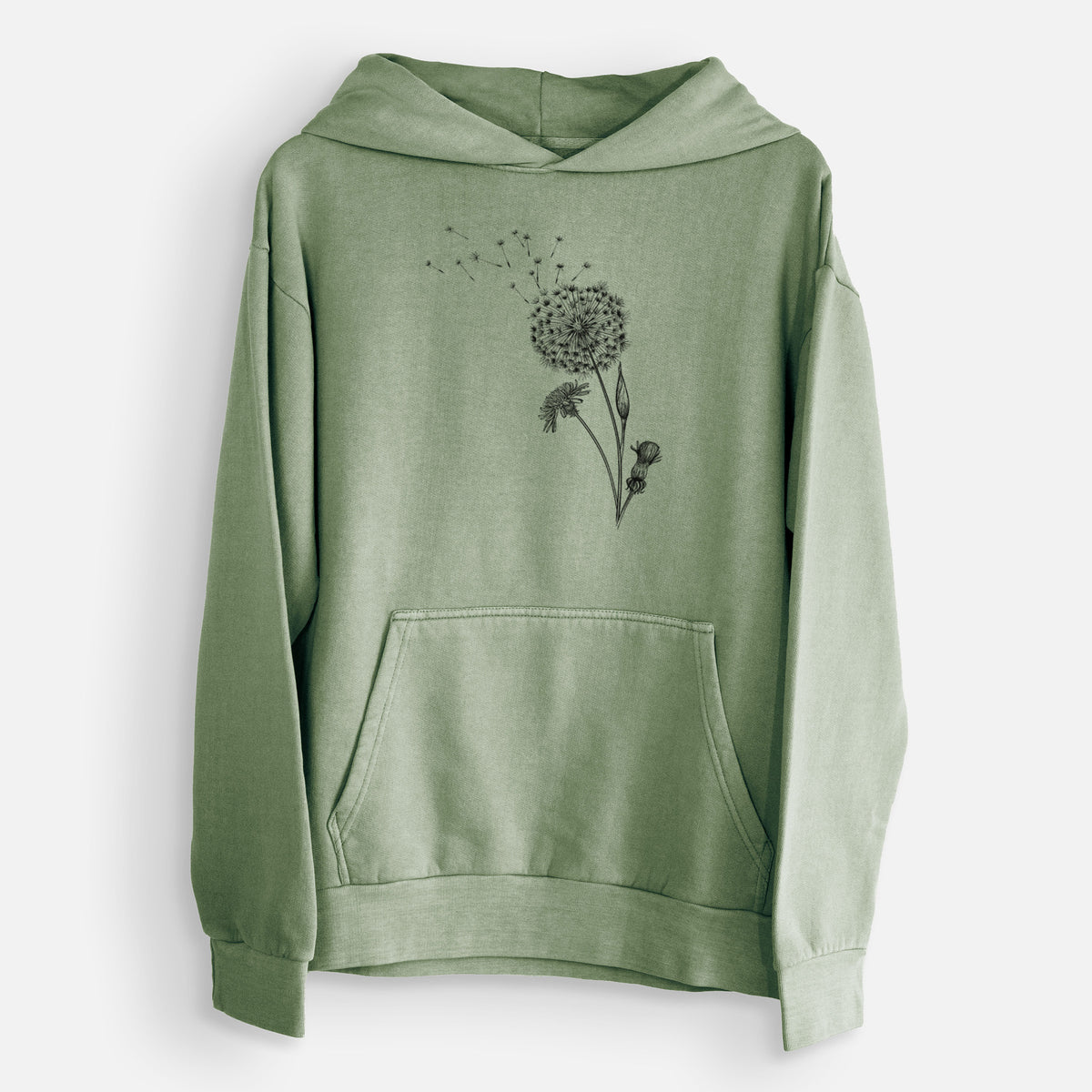 Common Dandelion - Taraxacum officinale  - Urban Heavyweight Hoodie