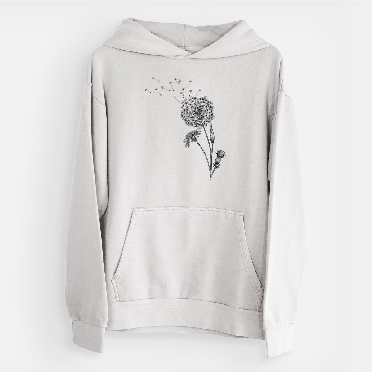 Common Dandelion - Taraxacum officinale  - Urban Heavyweight Hoodie