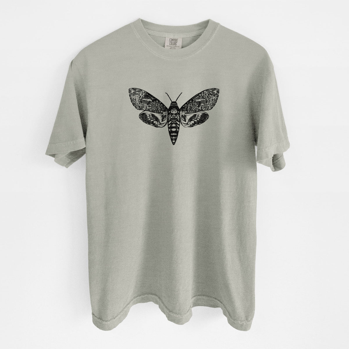 Death&#39;s-head Hawkmoth - Acherontia atropos - Unisex Comfort Colors Garment-Dyed Heavyweight T-shirt