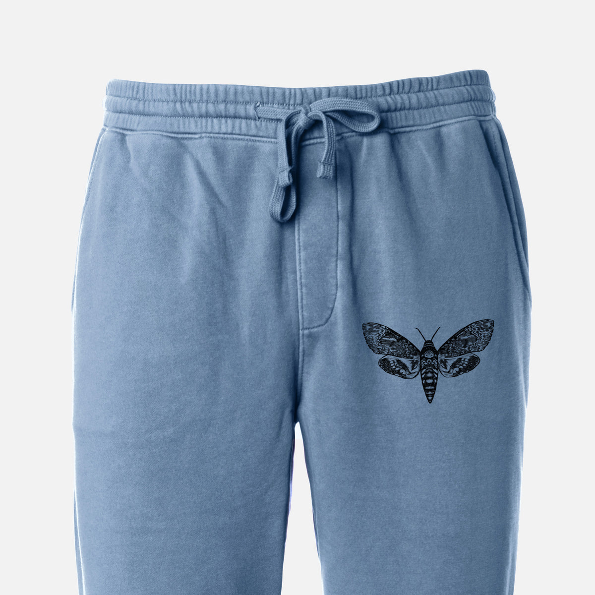 Death&#39;s-head Hawkmoth - Acherontia atropos - Unisex Pigment Dyed Sweatpants