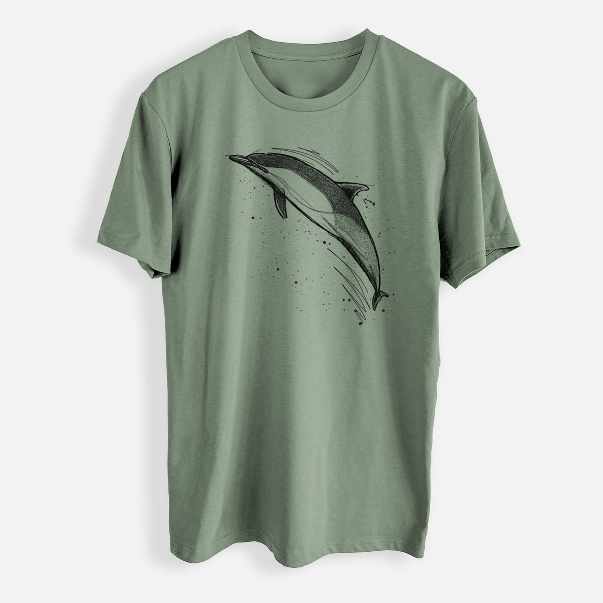 Short-Beaked Common Dolphin - Delphinus delphis - Mens Everyday Staple Tee