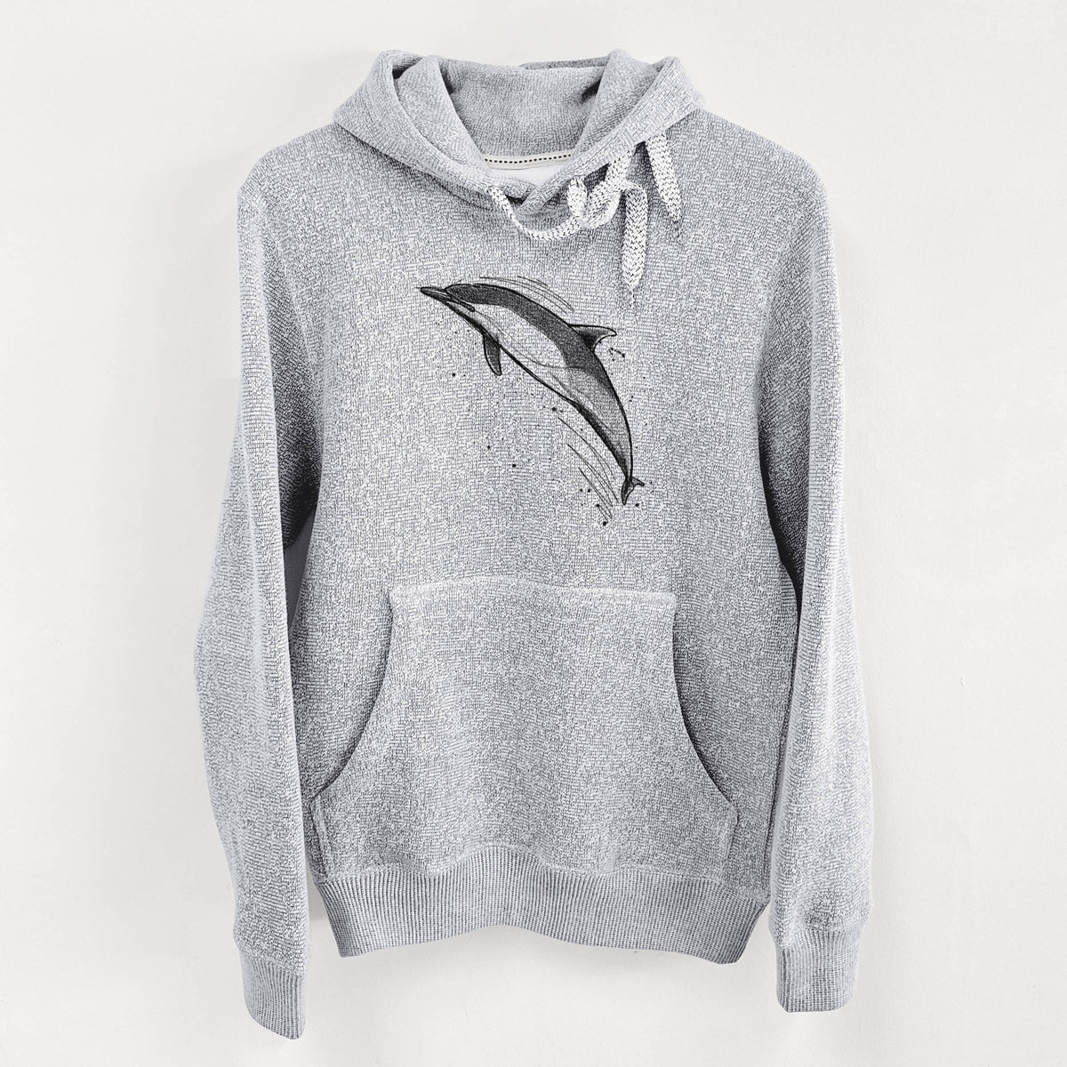 Short-Beaked Common Dolphin - Delphinus delphis - Knit Hoodie