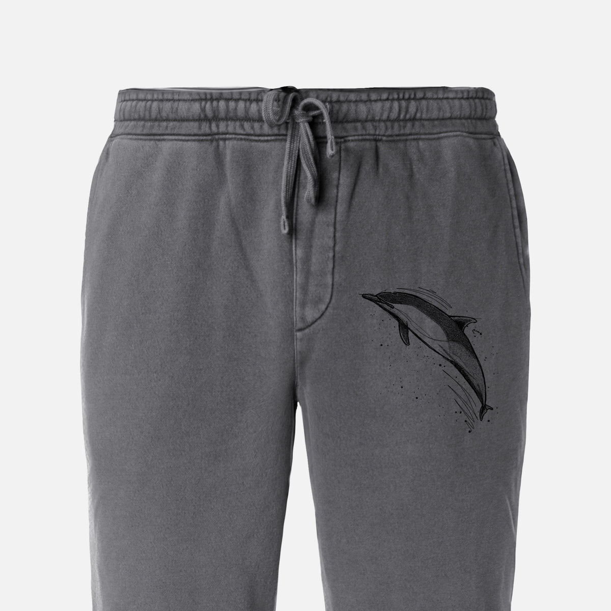 Short-Beaked Common Dolphin - Delphinus delphis - Unisex Pigment Dyed Sweatpants