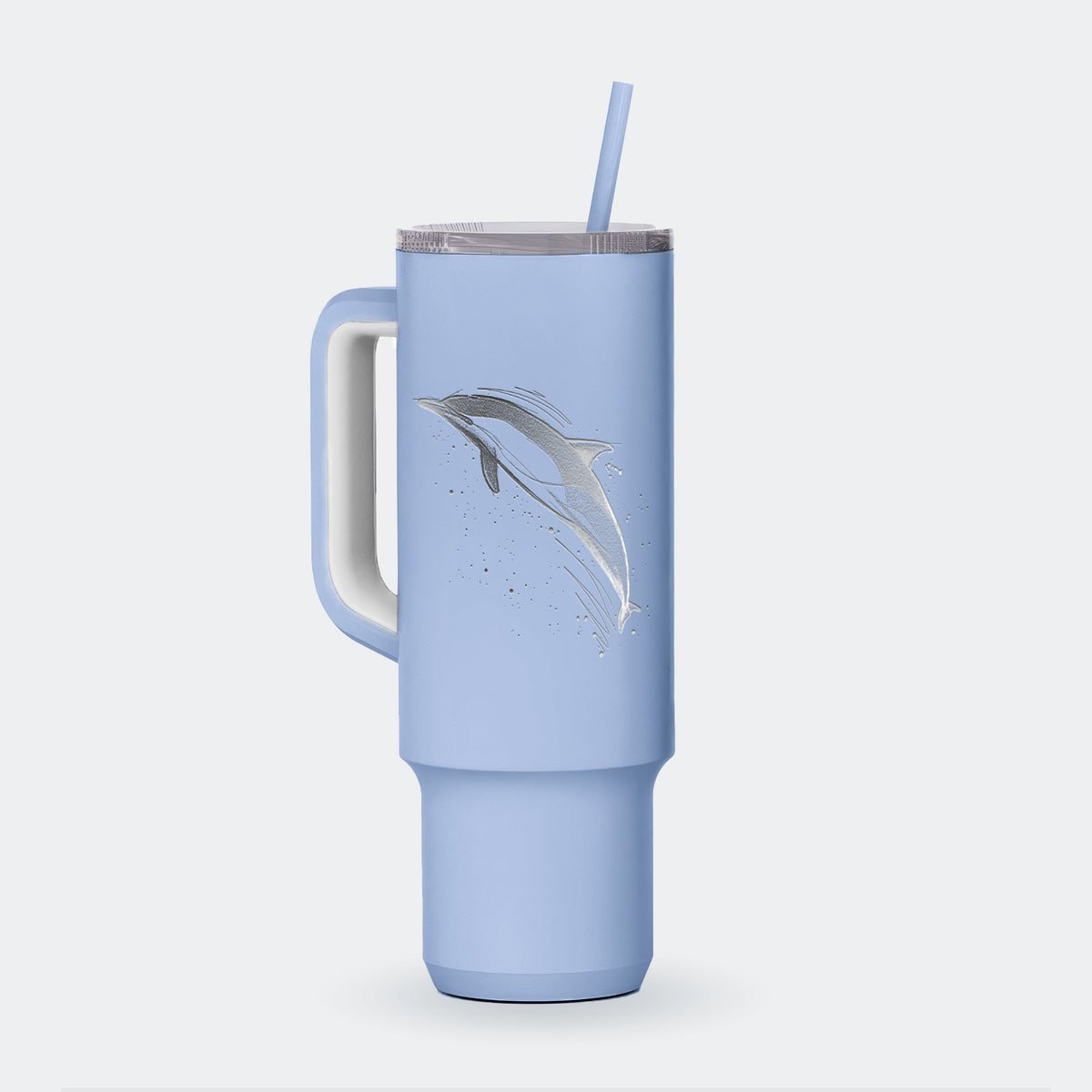 Short-Beaked Common Dolphin - Delphinus delphis - 40oz Skinny Recharge Tumbler