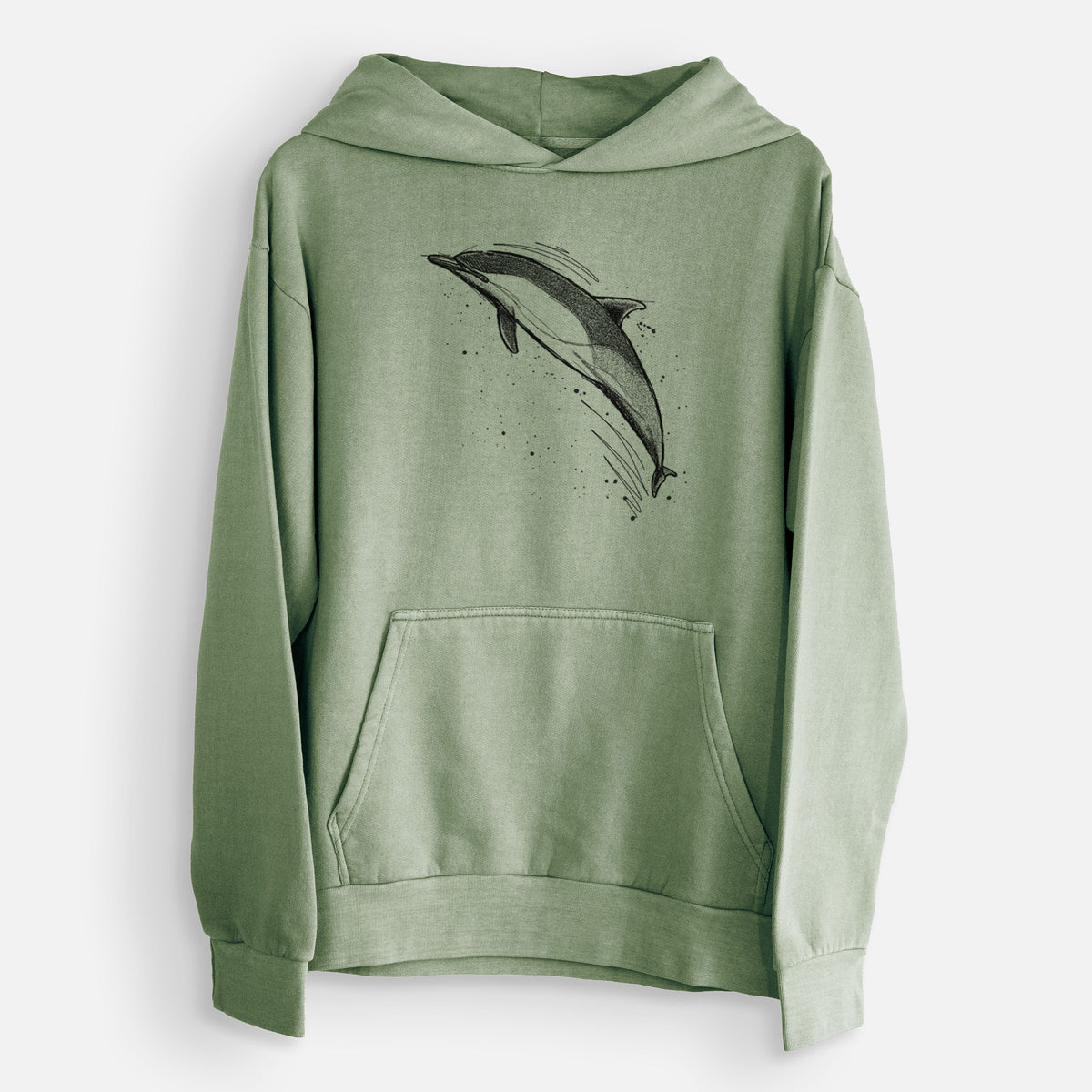 Short-Beaked Common Dolphin - Delphinus delphis  - Urban Heavyweight Hoodie