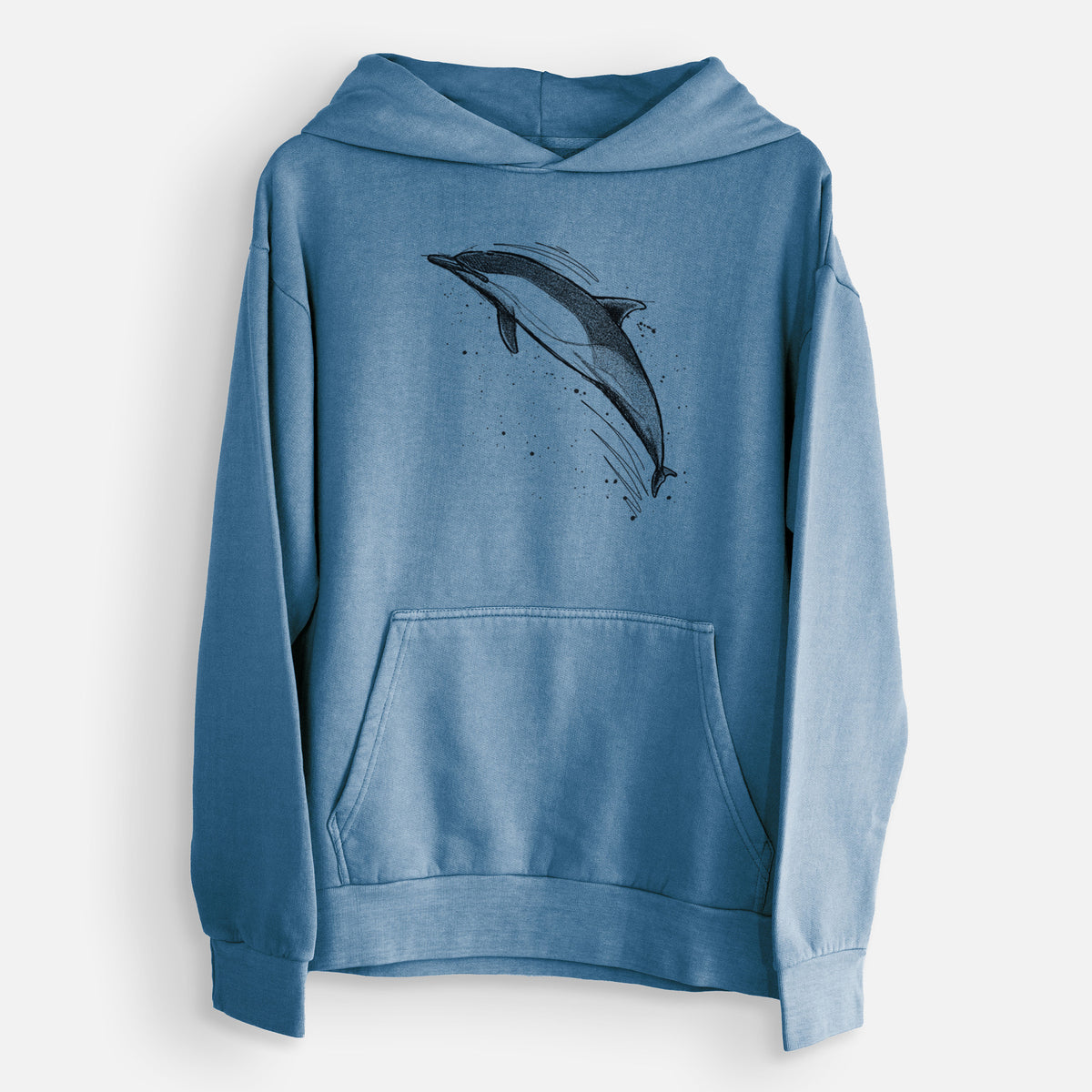 Short-Beaked Common Dolphin - Delphinus delphis  - Urban Heavyweight Hoodie