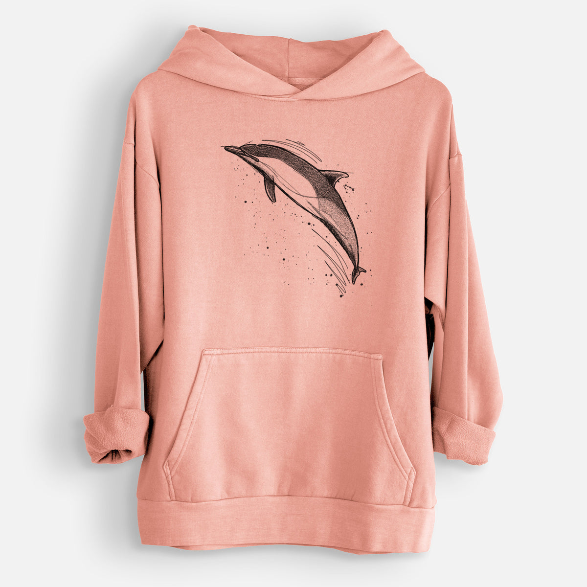 Short-Beaked Common Dolphin - Delphinus delphis  - Urban Heavyweight Hoodie