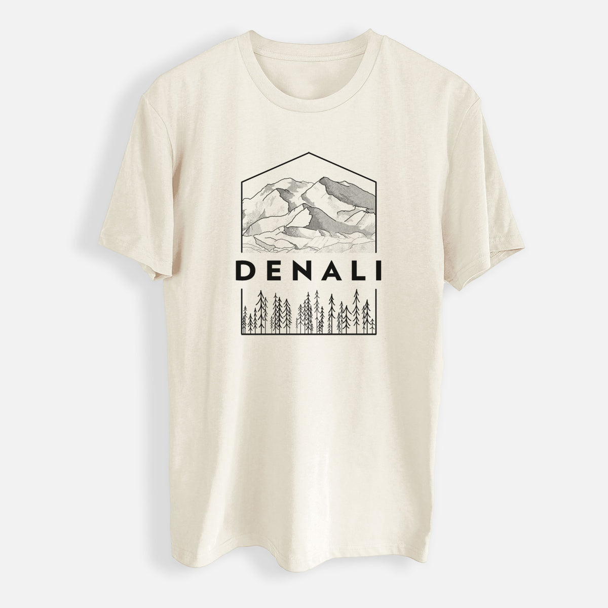 Denali Mountain - Denali National Park - Mens Everyday Staple Tee