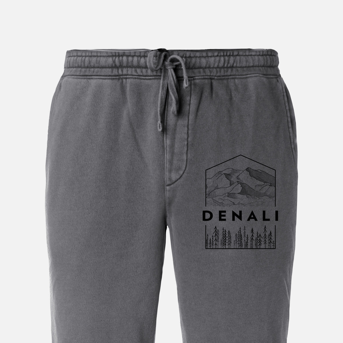 Denali Mountain - Denali National Park - Unisex Pigment Dyed Sweatpants