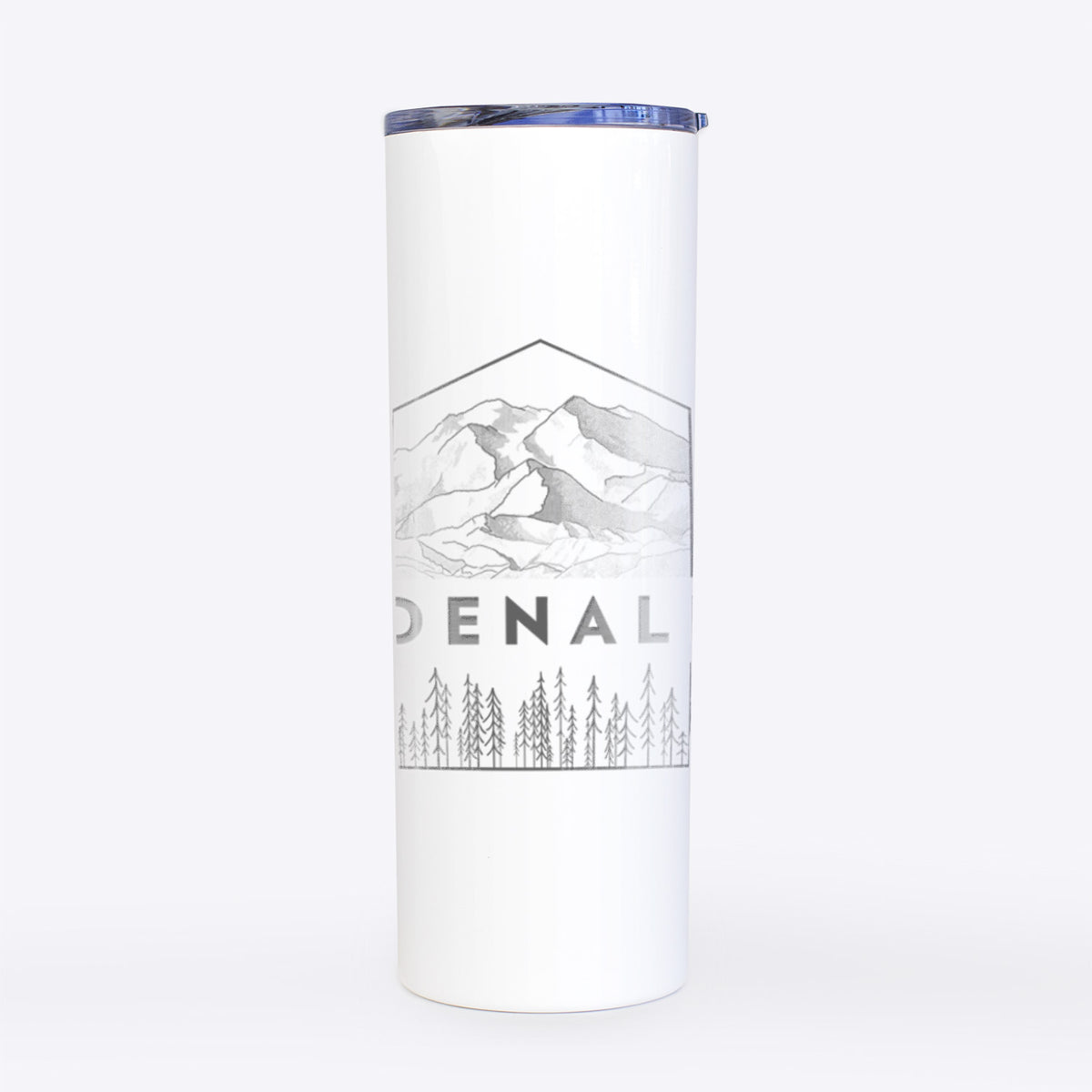 Denali Mountain - Denali National Park - 20oz Skinny Tumbler