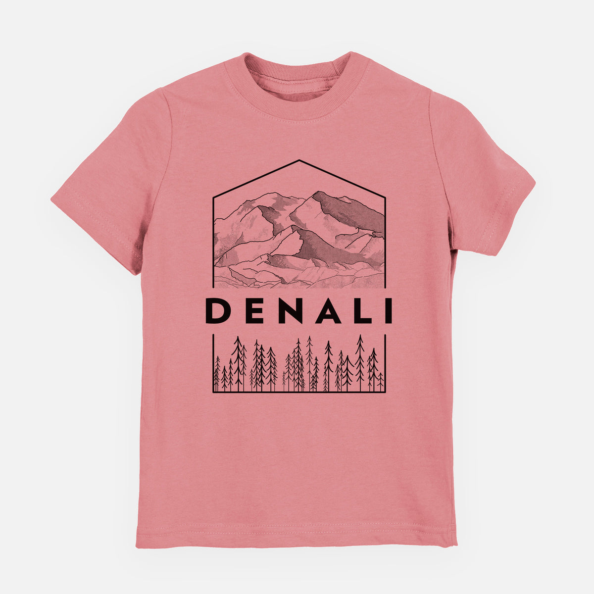 Denali Mountain - Denali National Park - Youth Shirt