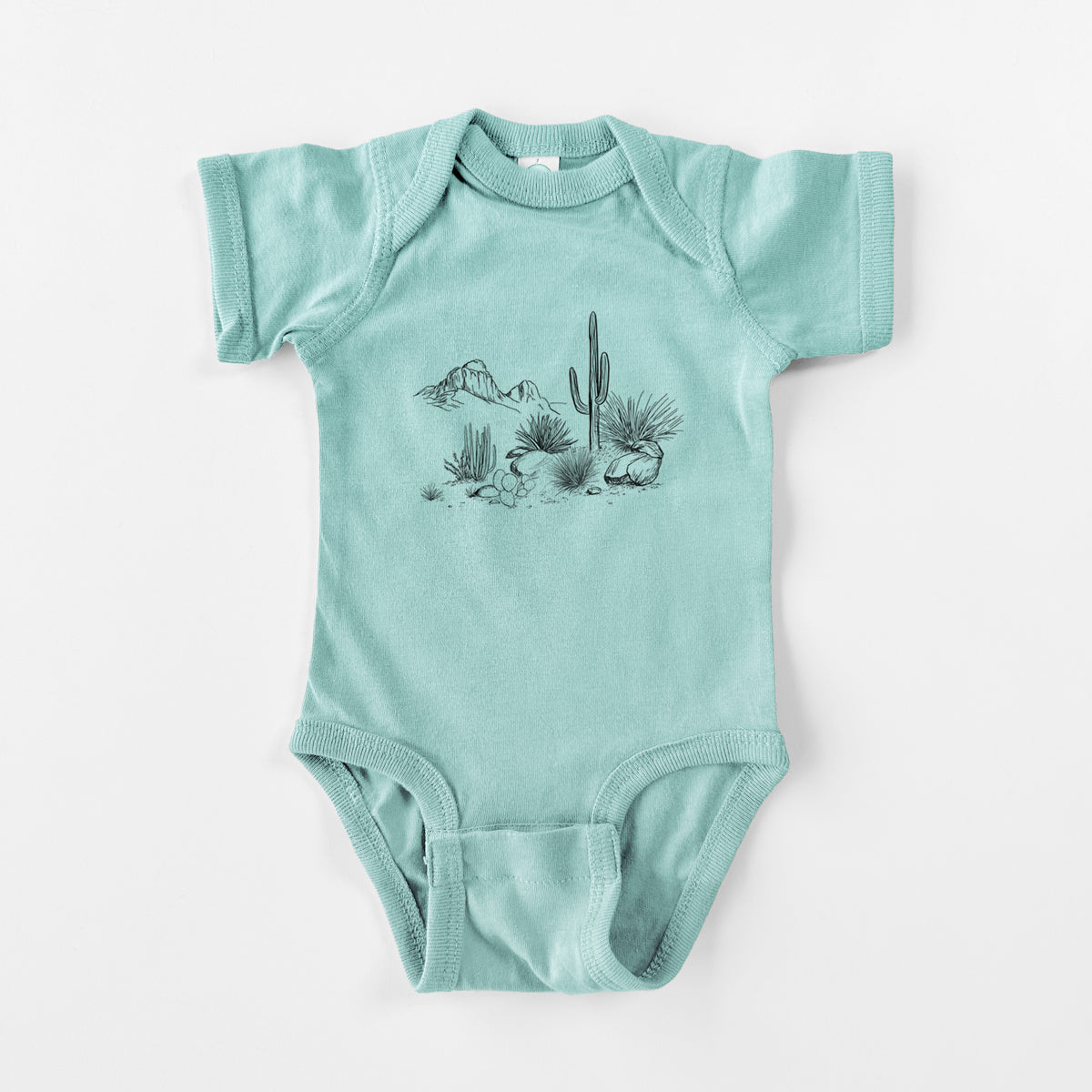 Desert Landscape - Baby Fine Jersey Bodysuit