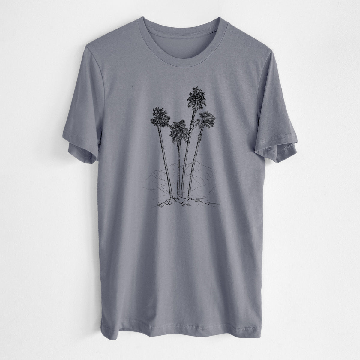 Desert Palms - Mexican Fan Palm - Washingtonia robusta - Lightweight 100% Cotton Unisex Crewneck