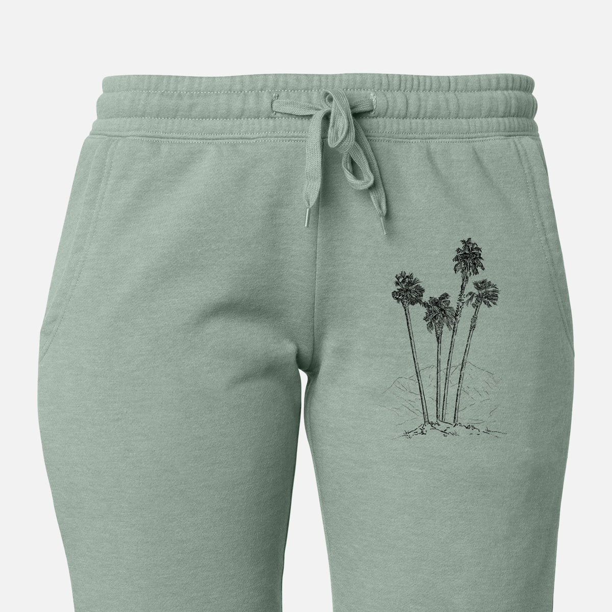 Desert Palms - Mexican Fan Palm - Washingtonia robusta - Women's Cali Wave Jogger Sweatpants