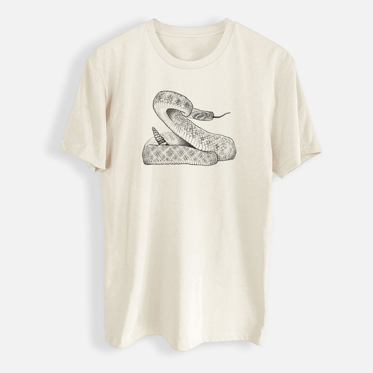 Western Diamondback Rattlesnake - Crotalus atrox - Mens Everyday Staple Tee