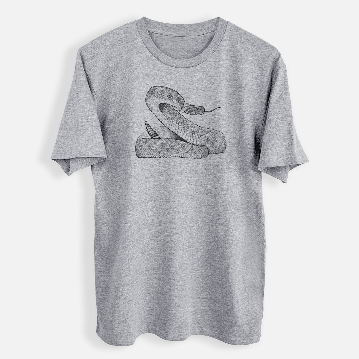 Western Diamondback Rattlesnake - Crotalus atrox - Mens Everyday Staple Tee