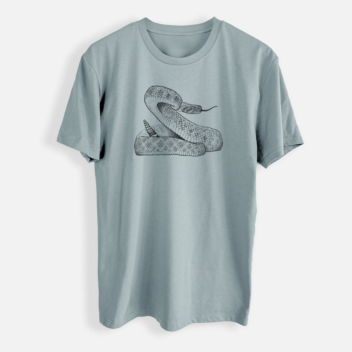 Western Diamondback Rattlesnake - Crotalus atrox - Mens Everyday Staple Tee