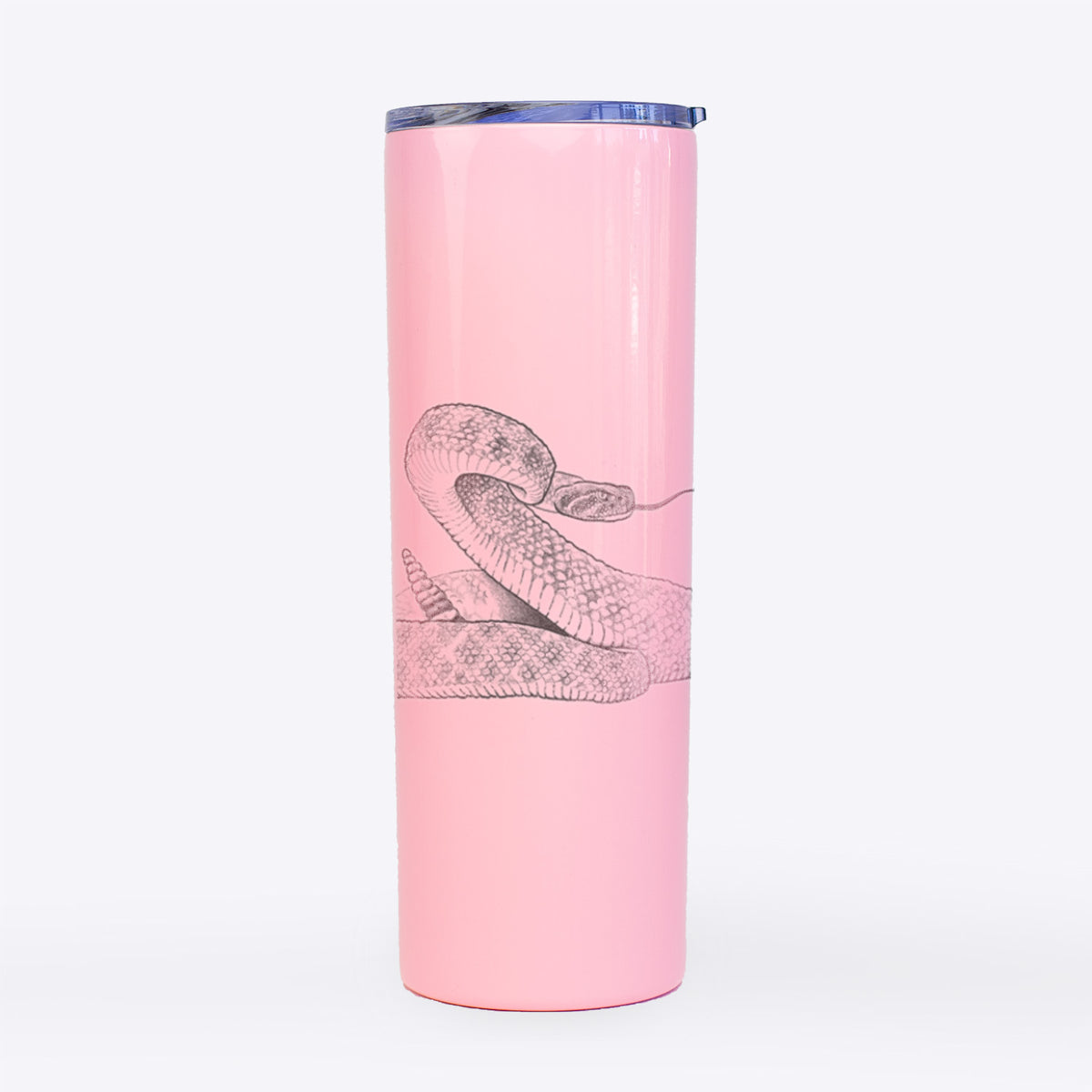 Western Diamondback Rattlesnake - Crotalus atrox - 20oz Skinny Tumbler