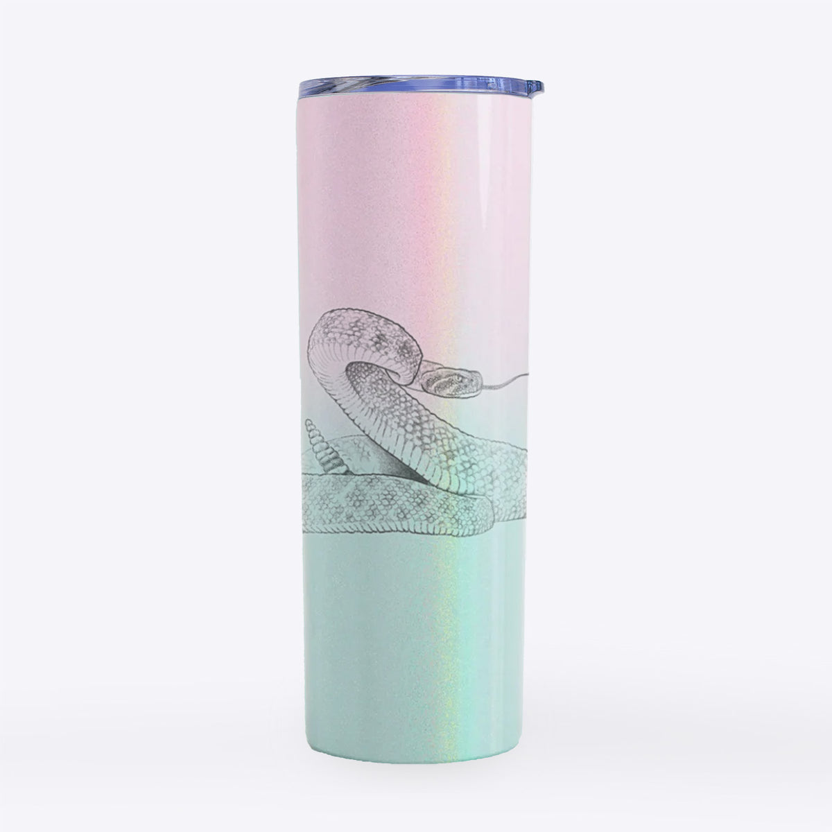 Western Diamondback Rattlesnake - Crotalus atrox - 20oz Skinny Tumbler