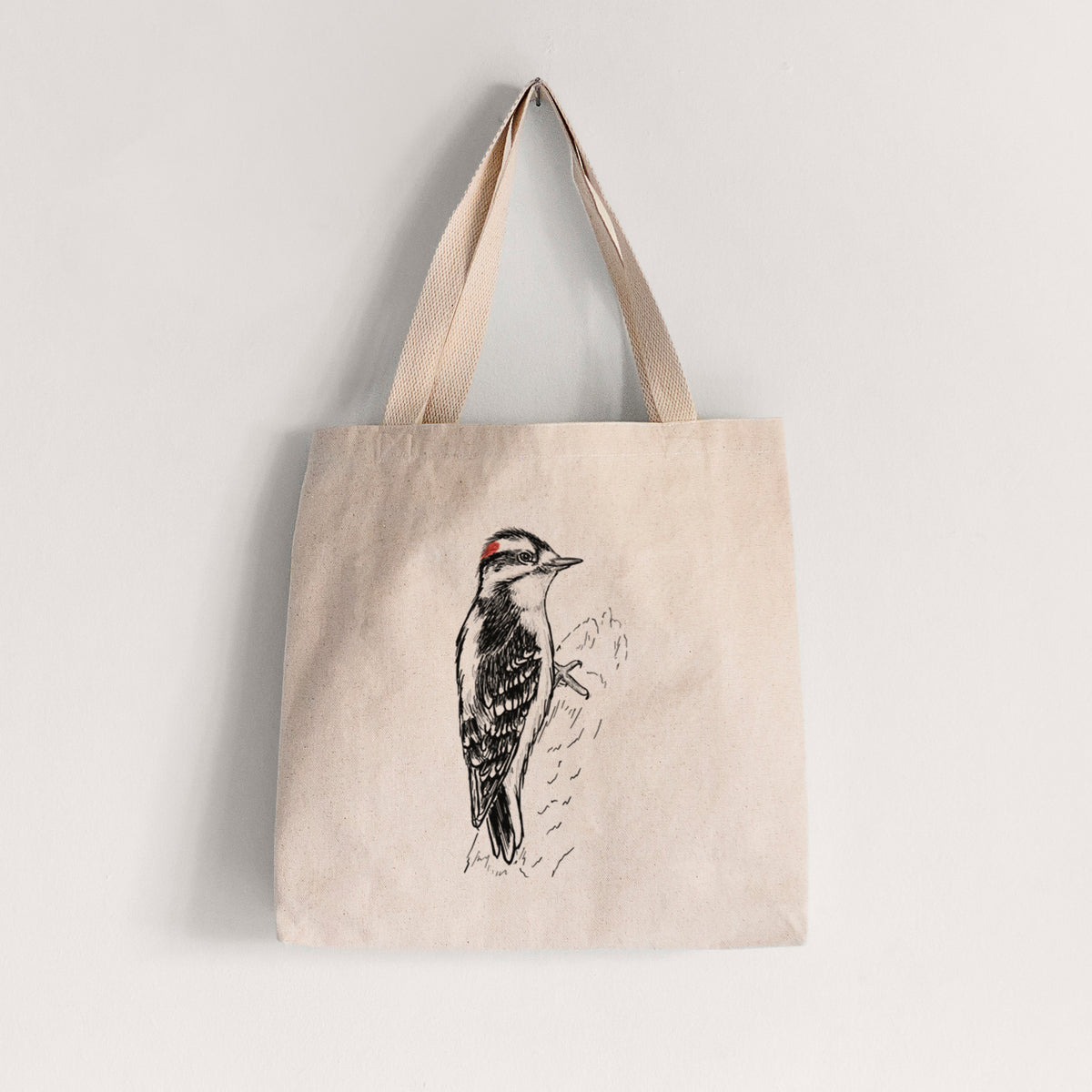 Downy Woodpecker - Picoides pubescens - Tote Bag