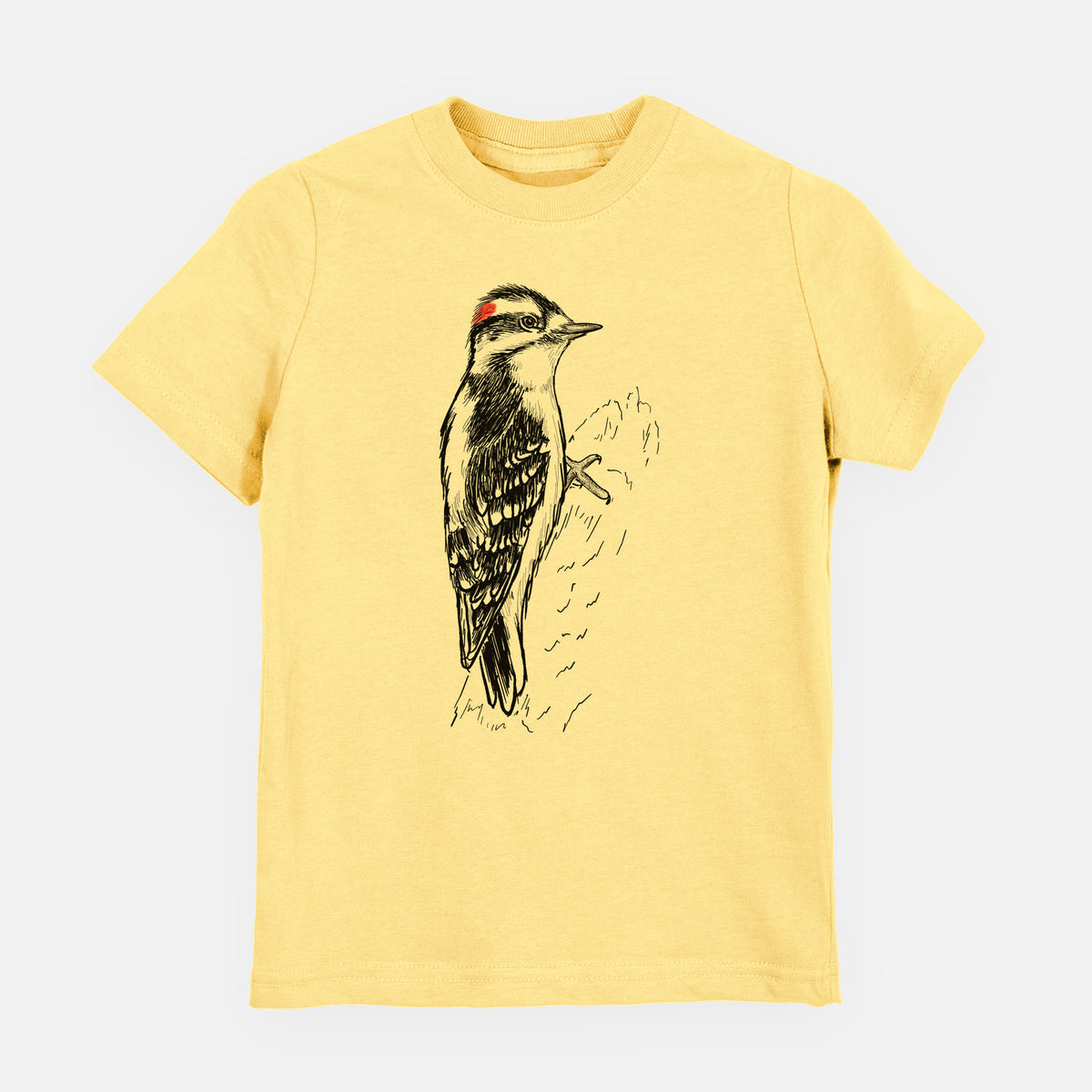 Downy Woodpecker - Picoides pubescens - Youth Shirt