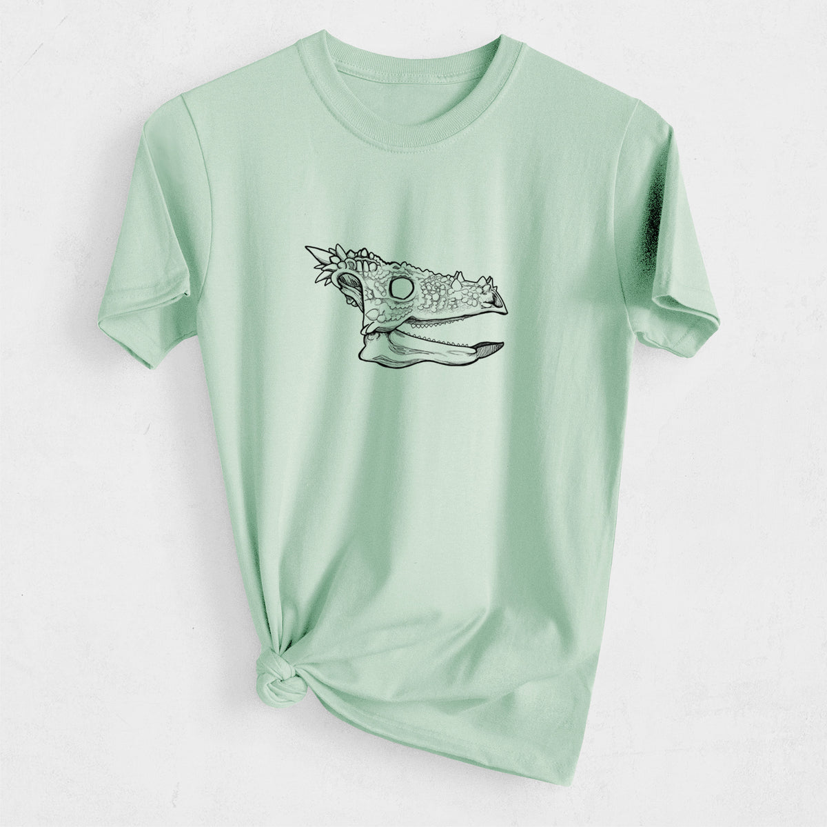 Dracorex Skull - Heavyweight Men&#39;s 100% Organic Cotton Tee