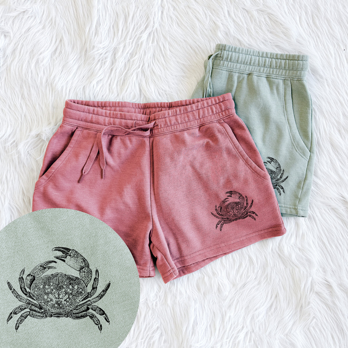 Dungeness Crab - Women&#39;s Cali Wave Shorts