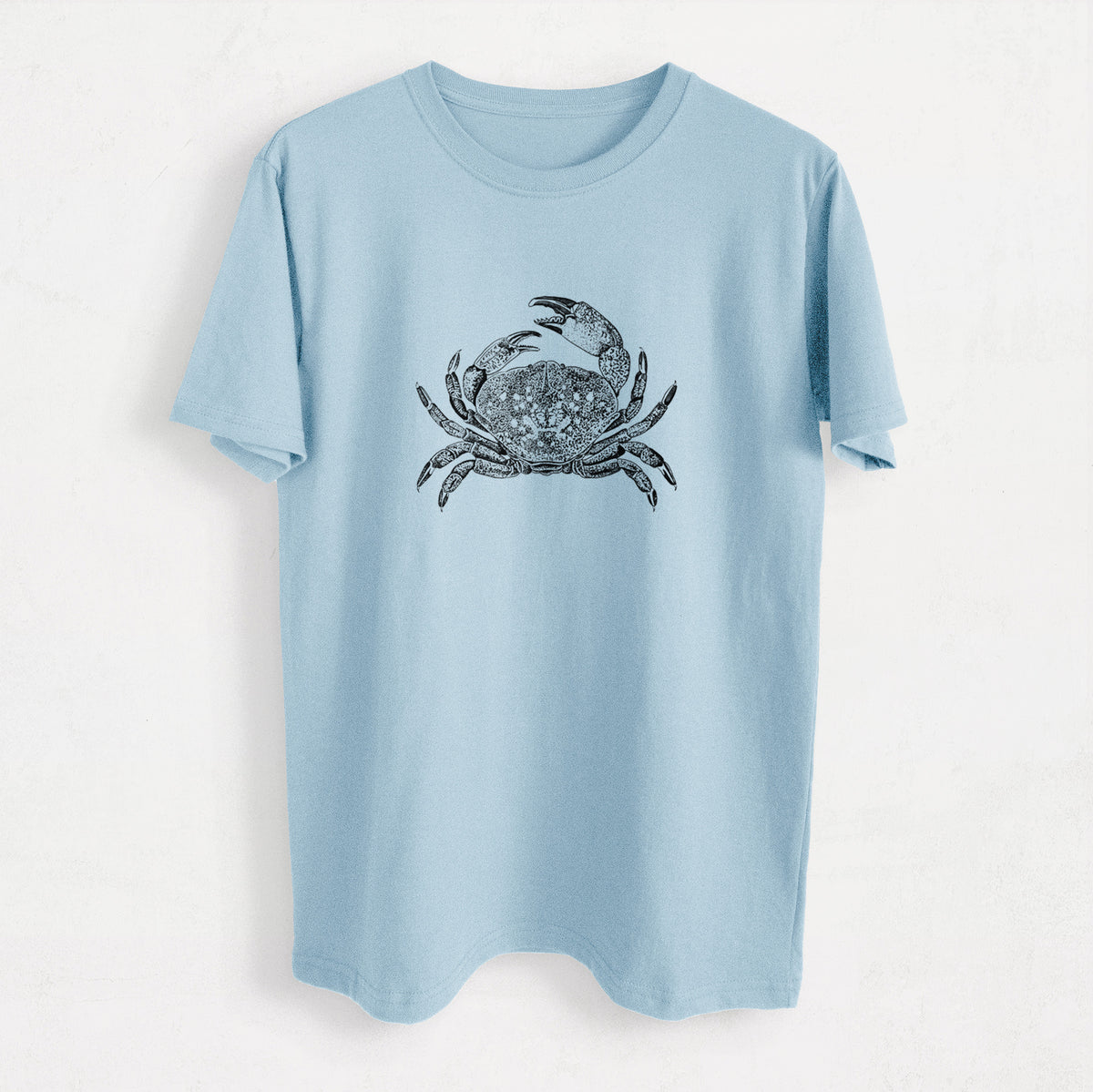 Dungeness Crab - Heavyweight Men&#39;s 100% Organic Cotton Tee
