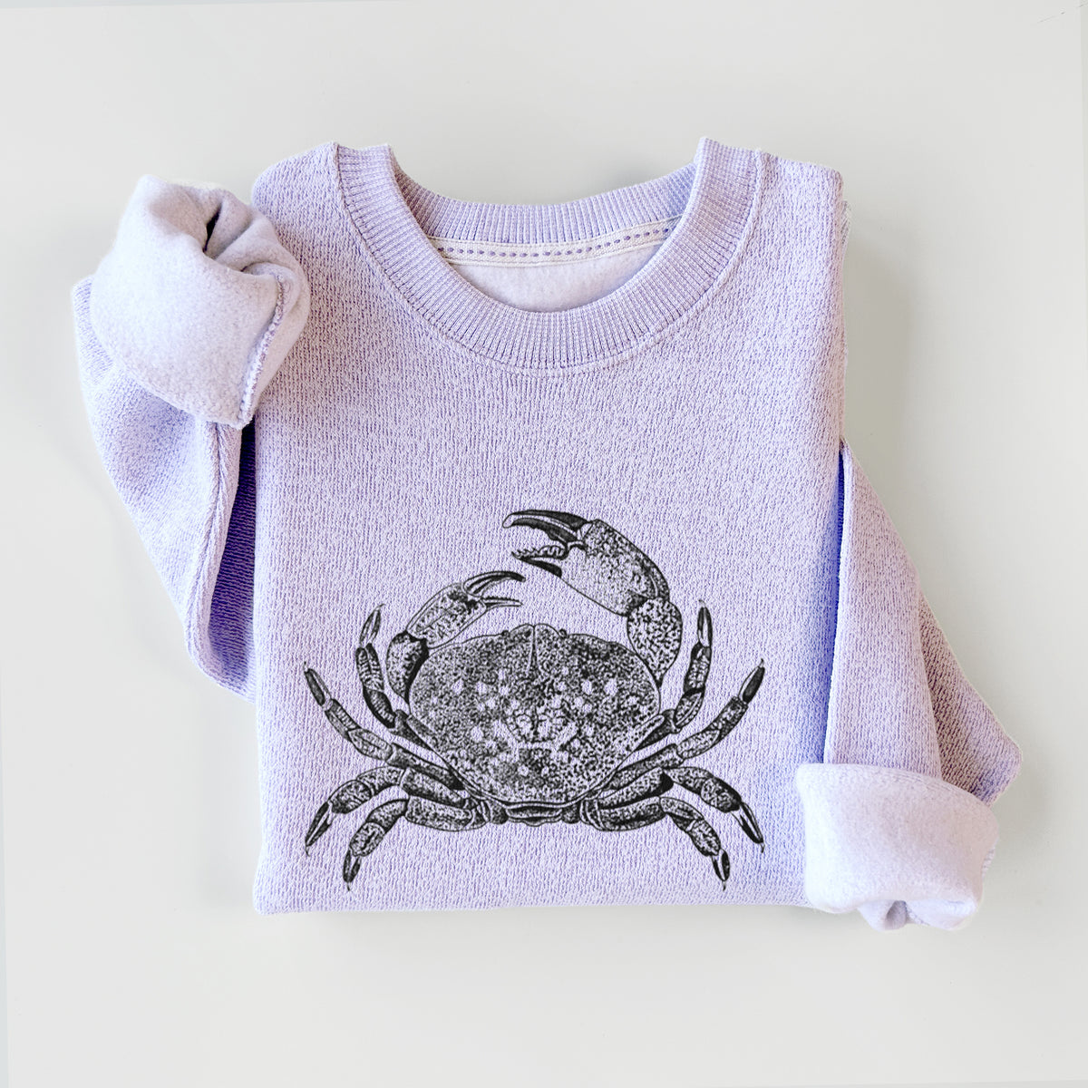 Dungeness Crab - Knit Sweatshirt