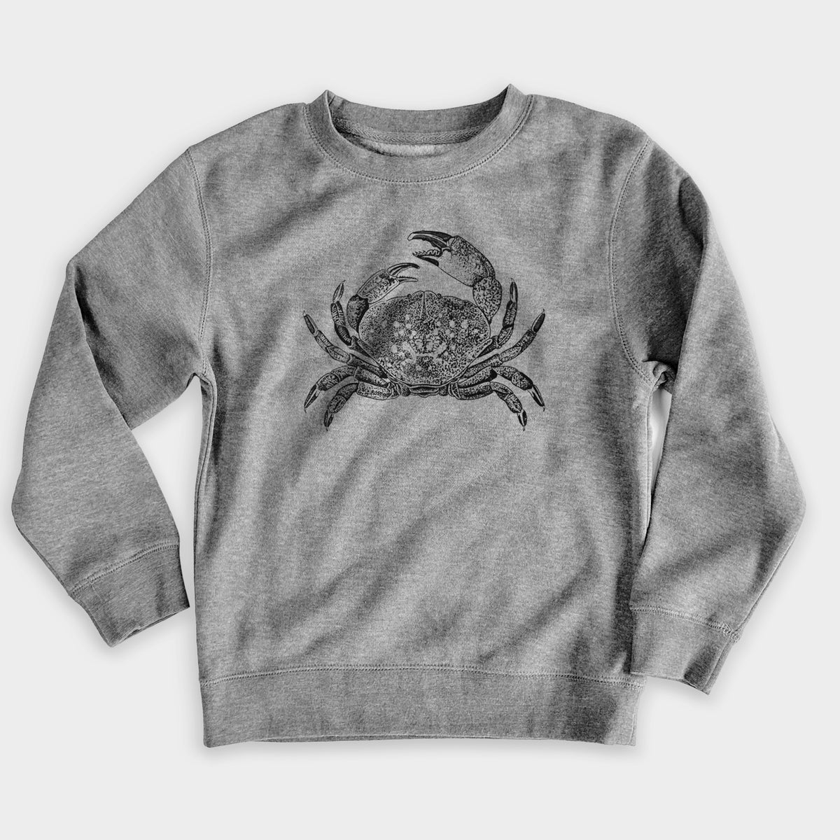 Dungeness Crab - Youth Lightweight Crewneck Sweatshirt