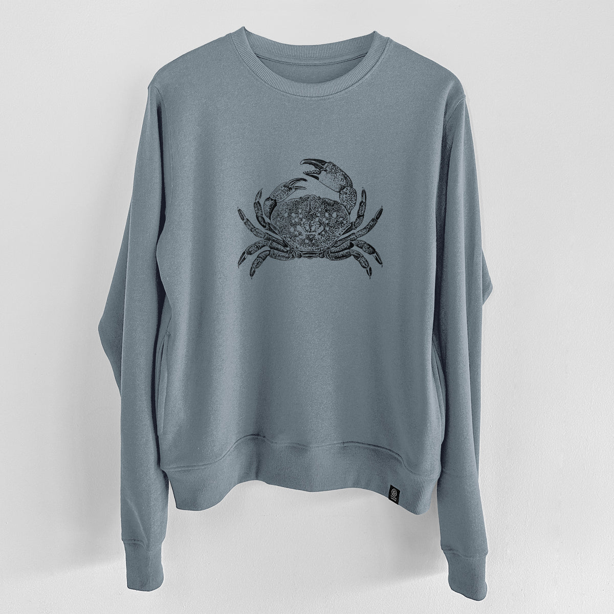 Dungeness Crab  - Unisex Reclaimed Crewneck Sweatshirt