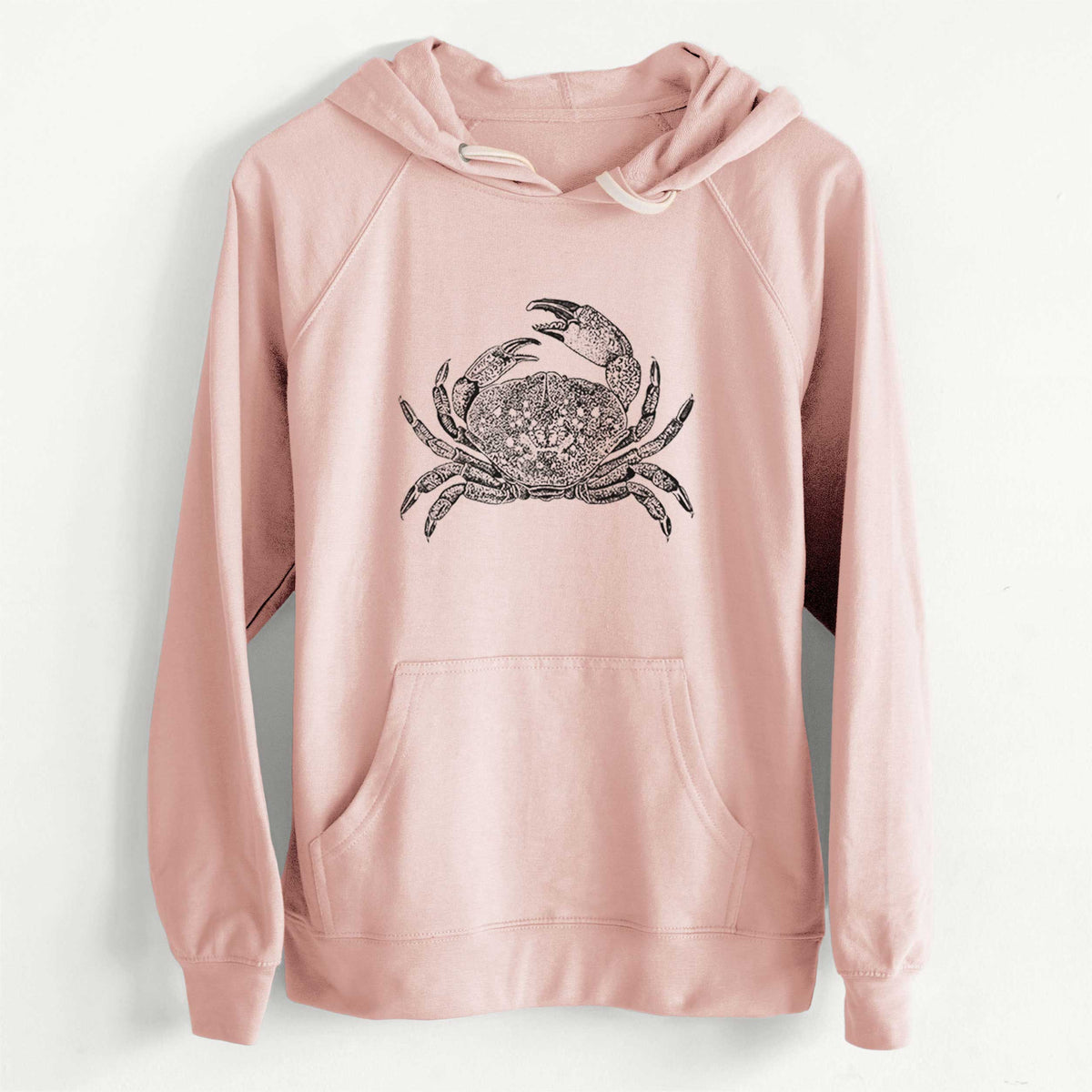 CLEARANCE - Dungeness Crab  - Unisex Slim Fit Loopback Terry Hoodie