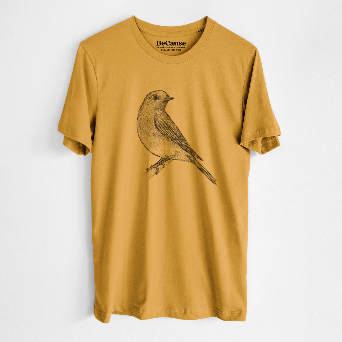 Eastern Bluebird - Sialia sialis - Lightweight 100% Cotton Unisex Crewneck