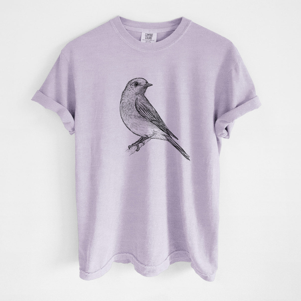 Eastern Bluebird - Sialia sialis - Unisex Comfort Colors Garment-Dyed Heavyweight T-shirt