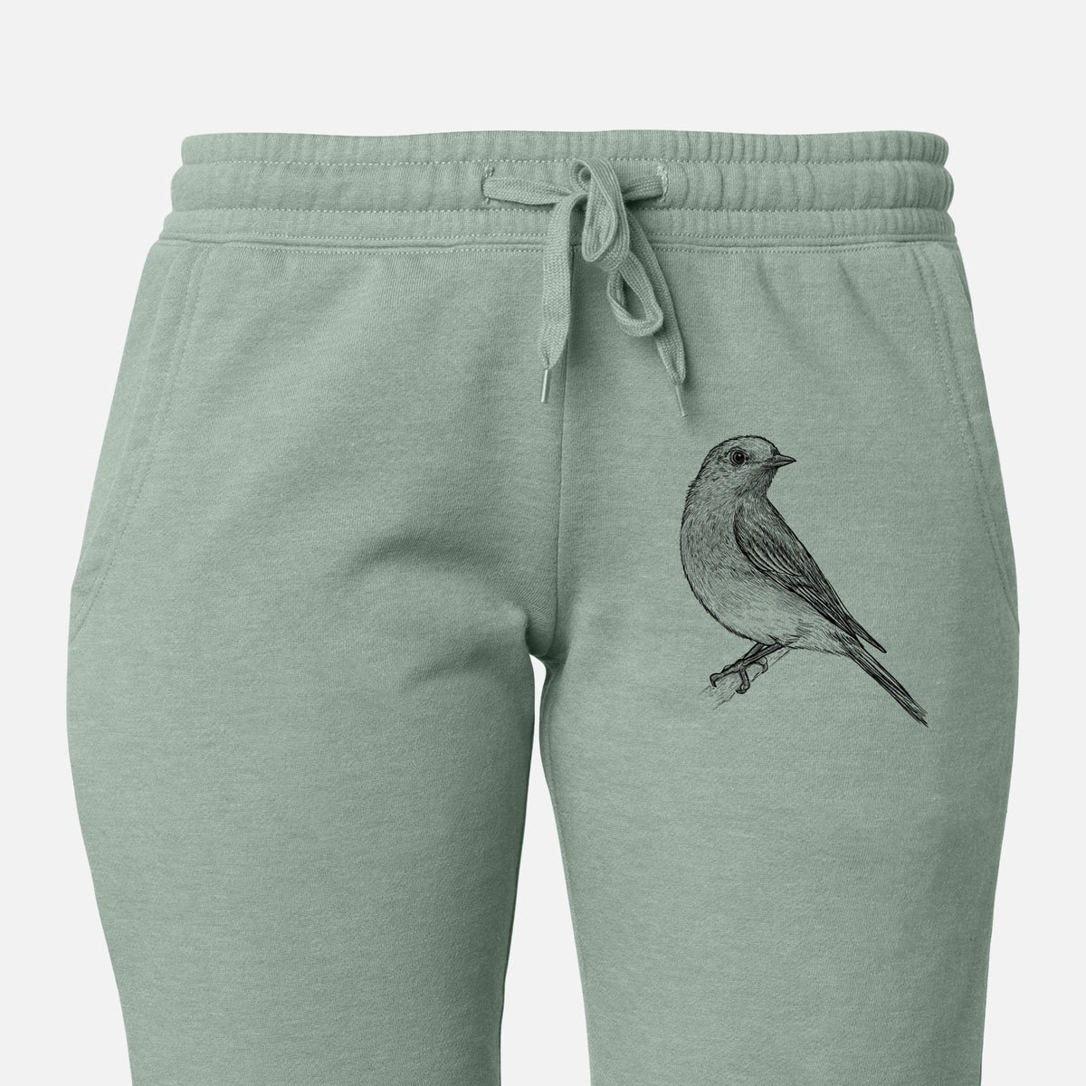 Eastern Bluebird - Sialia sialis - Women&#39;s Cali Wave Jogger Sweatpants