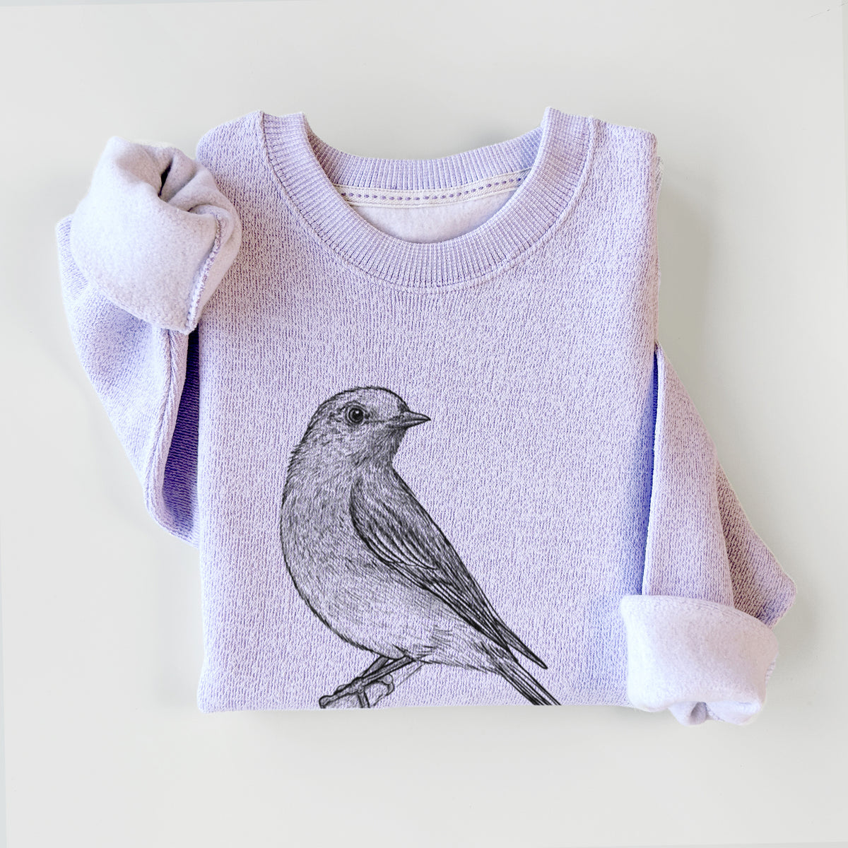 Eastern Bluebird - Sialia sialis - Knit Sweatshirt