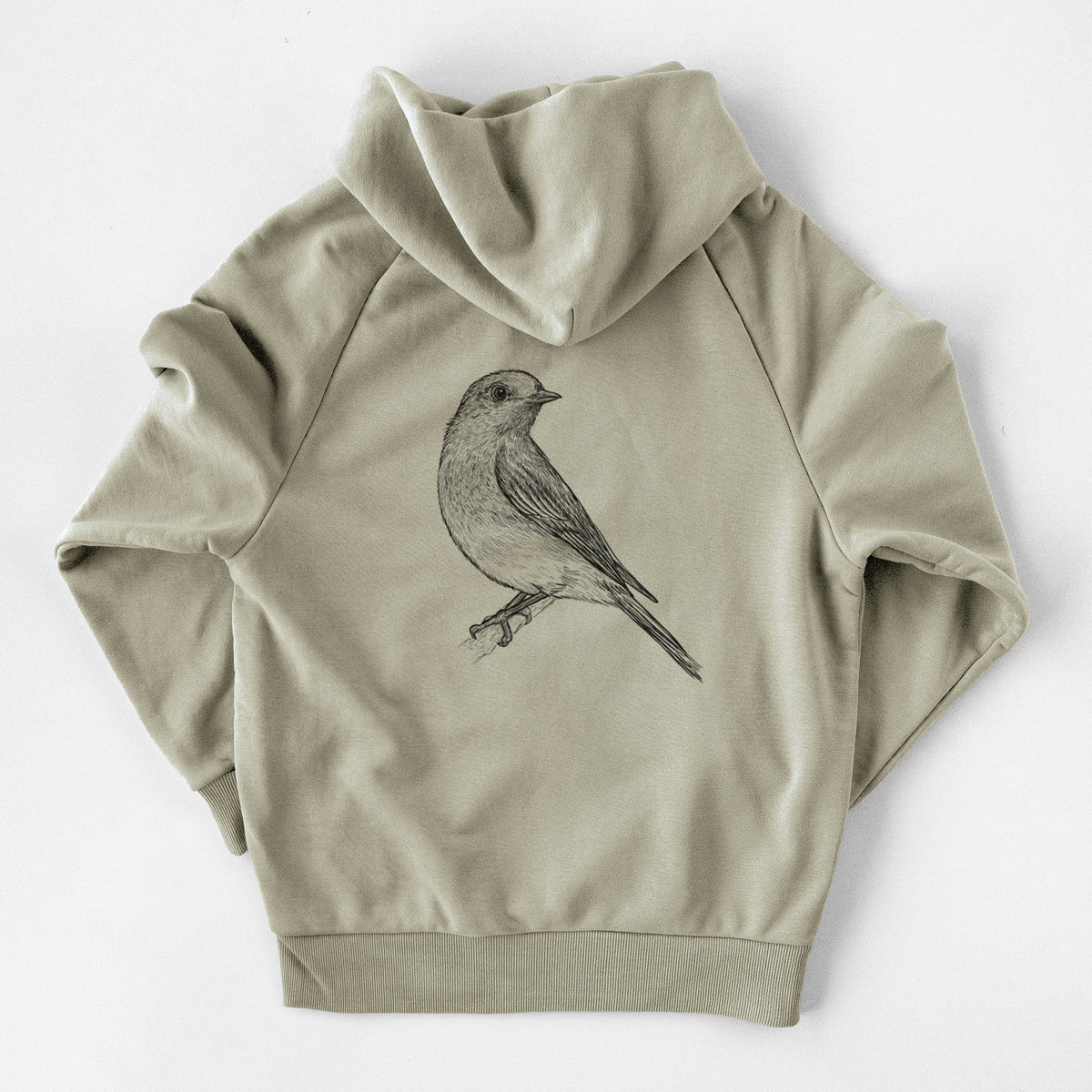 Eastern Bluebird - Sialia sialis - UltraLuxe Heavyweight French Terry Hoodie