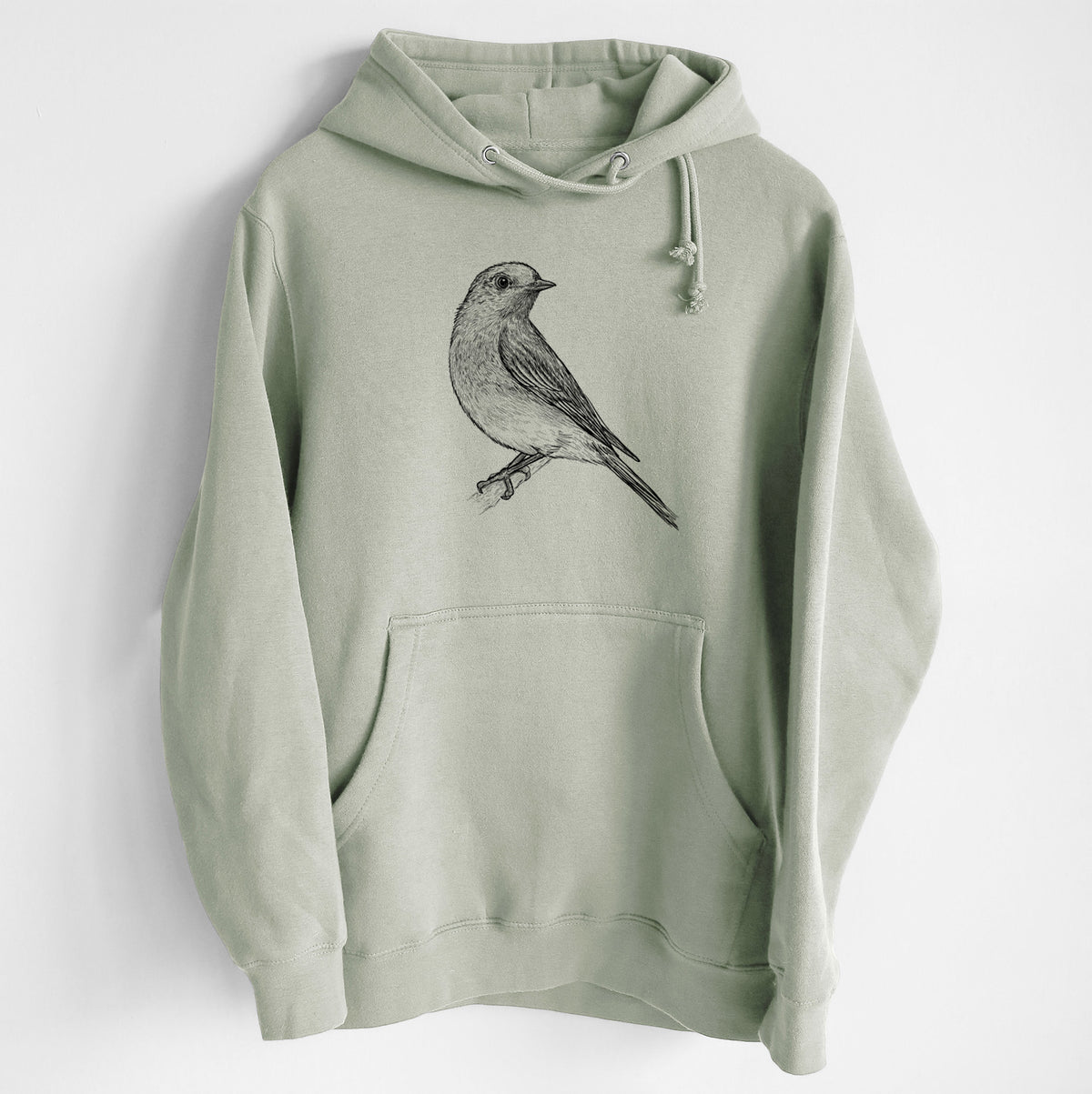 Eastern Bluebird - Sialia sialis - Heavyweight Fleece Hoodie
