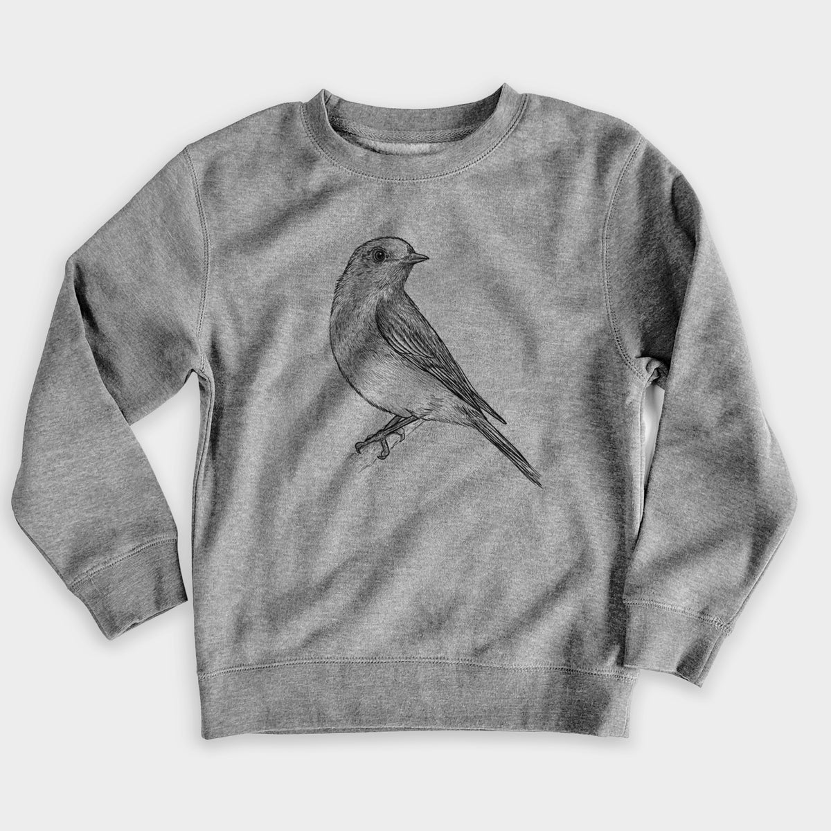 Eastern Bluebird - Sialia sialis - Youth Lightweight Crewneck Sweatshirt