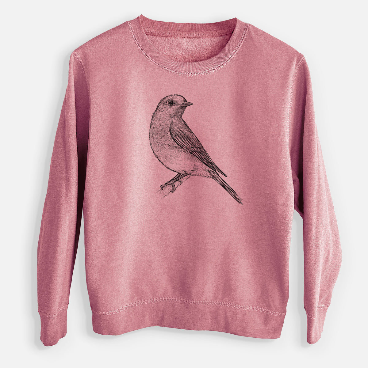 Eastern Bluebird - Sialia sialis - Youth Lightweight Crewneck Sweatshirt