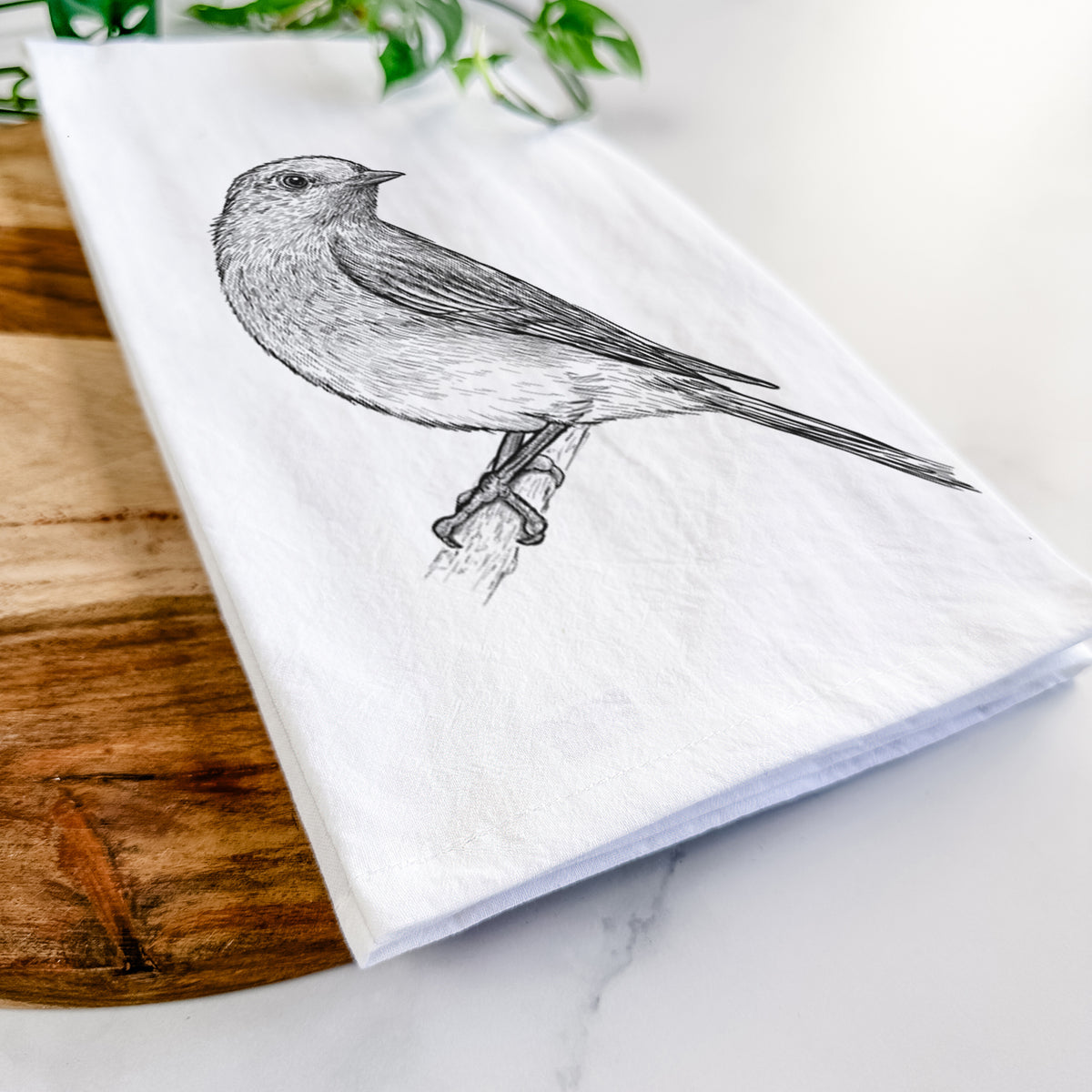 Eastern Bluebird - Sialia sialis Tea Towel