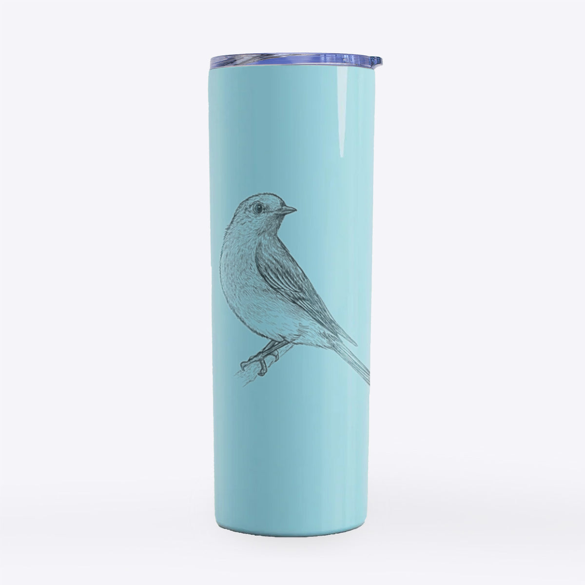 Eastern Bluebird - Sialia sialis - 20oz Skinny Tumbler